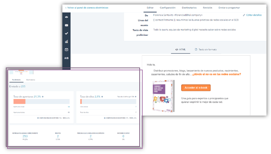 HAL Company - email marketing