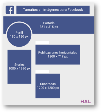 HAL Company - medidas Facebook